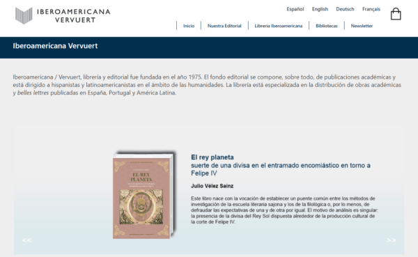 Iberoamericana Vervuert Iberoamericana Vervuert