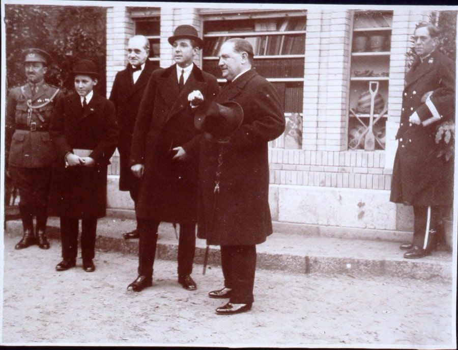 Inauguración de la biblioteca del parterre del Retiro