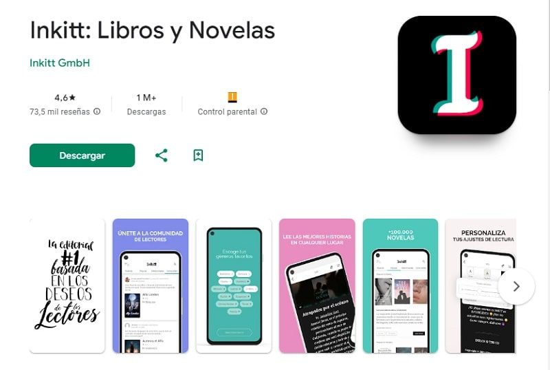 Inkitt libros gratis Android