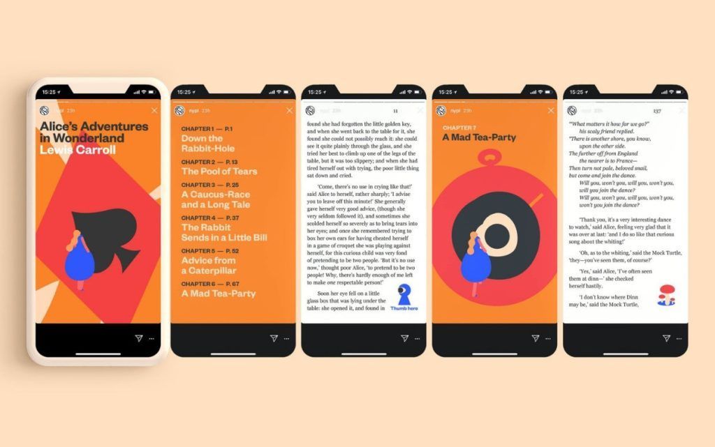 Insta Novel: Alice's Adventures in Wonderland
