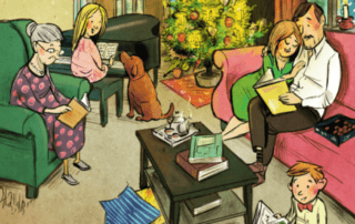 Jólabókaflóð regalar libros en Nochebuena Navidad