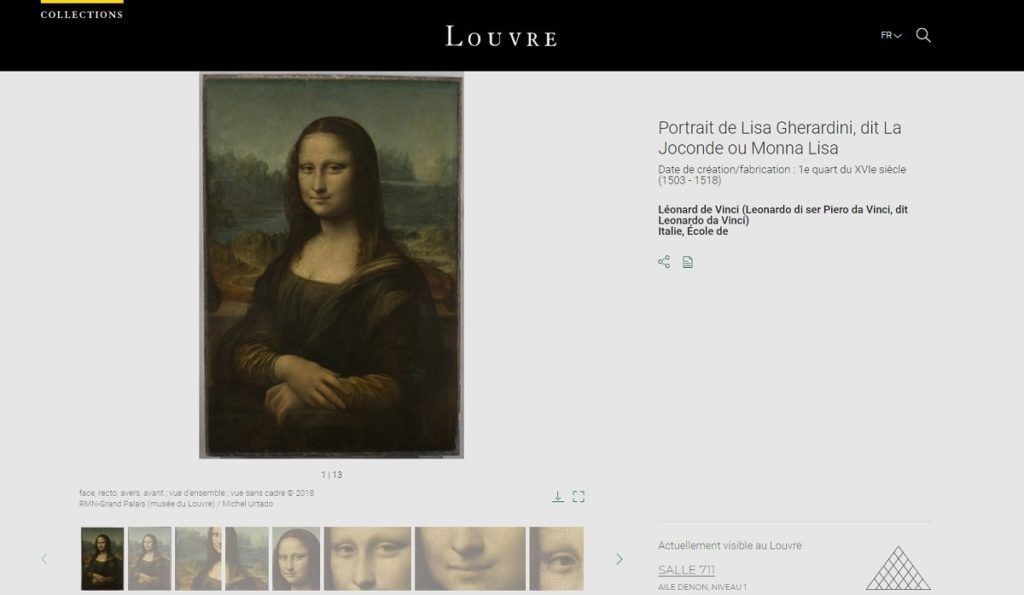 La Gioconda - Museo del Louvre