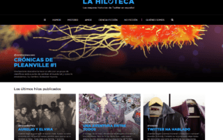La Hiloteca historias hilos tuiteratura Twitter