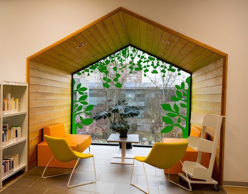 La casita del árbol de la Biblioteca Pública Municipal de San Fermín