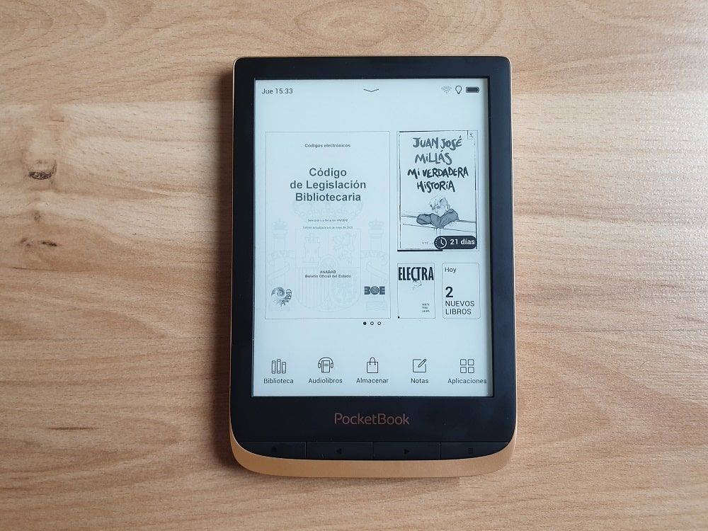 Lector libros electrónicos con préstamo libro ebiblio Adobe DRM