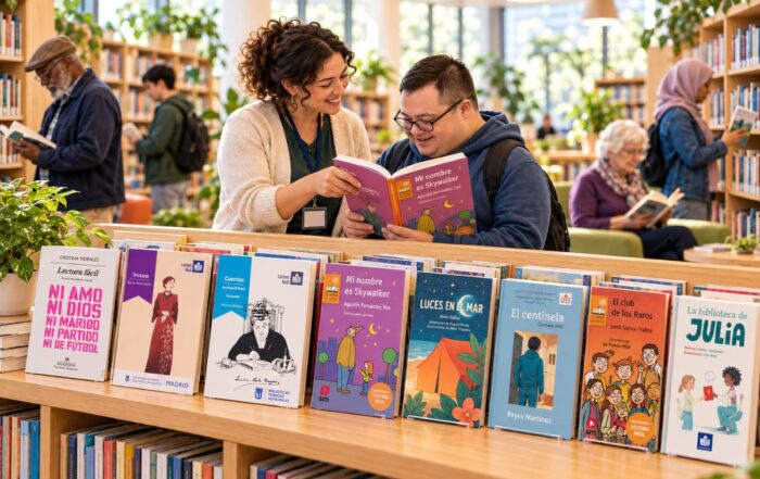 Lectura fácil compartida en la biblioteca