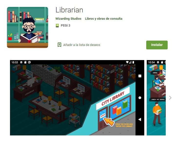 Librarian es una aplicación móvil para gestionar los libros de tu biblioteca