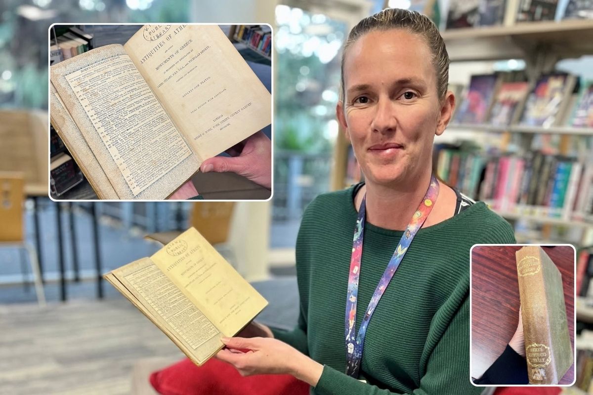 Libro devuelto a la biblioteca 150 años después