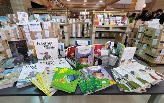 Libros rescatados de la destrucción