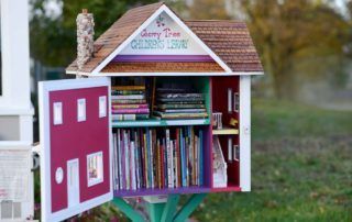 Little Free Library para compartir libros y lecturas entre la vecindad