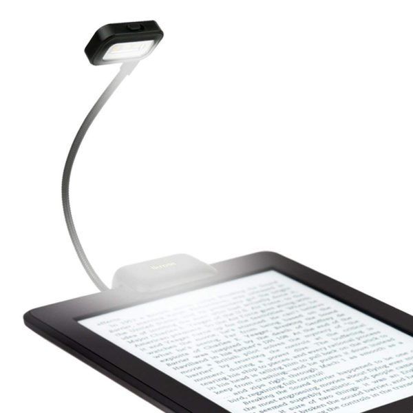 Lámpara para iluminar la pantalla del lector de libros electrónicos