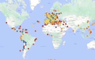 Mapa Relaciones de sucesos BNE