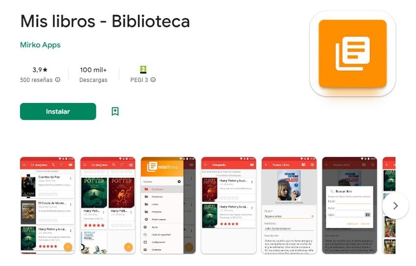 Mis libros app libros leídos