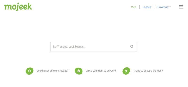 Mojeek el primer buscador en respetar la privacidad