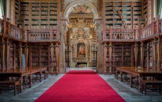 Murciélagos biblioteca Joanina Universidad Coimbra
