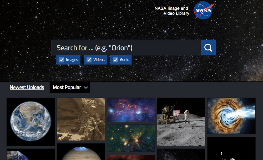 NASA Image and Video Library