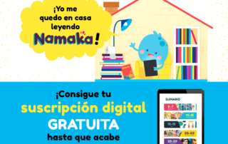 Namaka revista infantil regala suscripción digital mientras dure el confinamiento