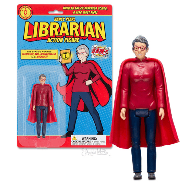 Nancy Pearl. The librarian action figure Nancy Pearl. The librarian action figure