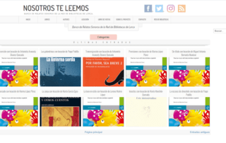Nosotros te leemos relatos sonoros cuentos y pasajes biblioteca