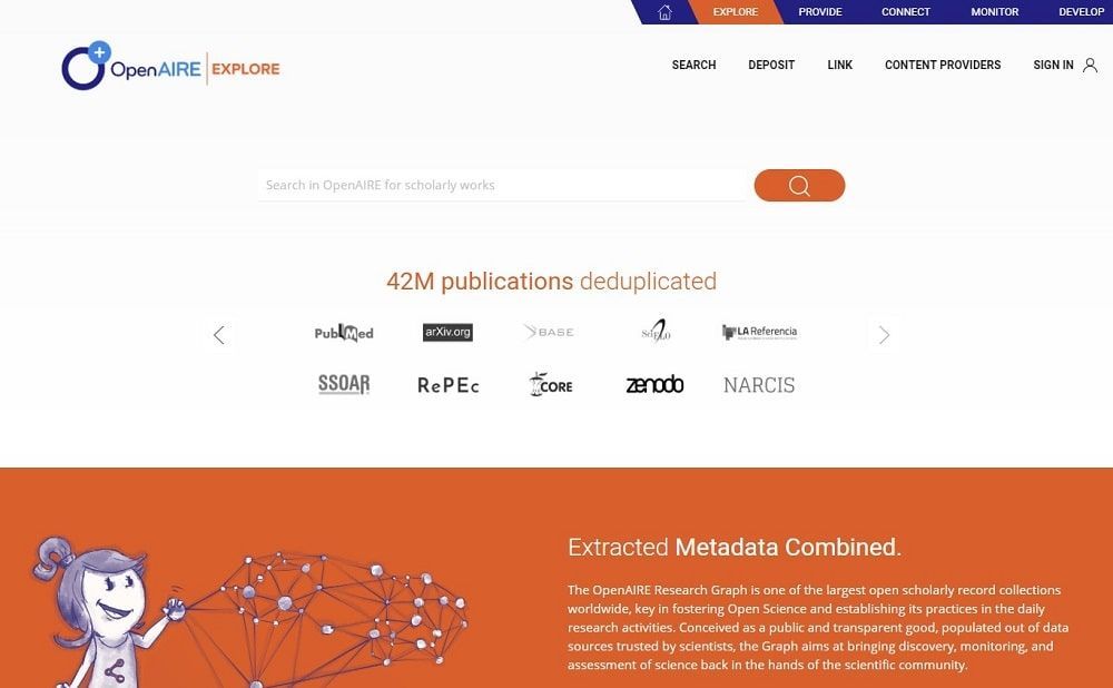 OpenAIRE Research Graph, una de las colecciones de registros académicos abiertos más grandes del mundo