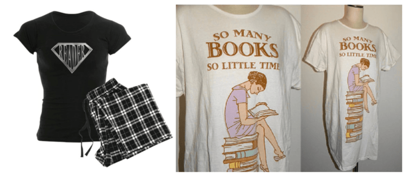 Pijamas para acompañar a la lectura antes de dormir Pijamas para acompañar a la lectura antes de dormir
