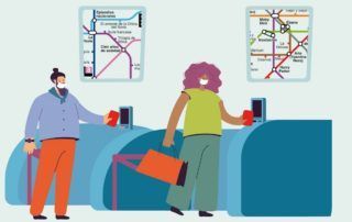 Plano Literario del Metro de Madrid