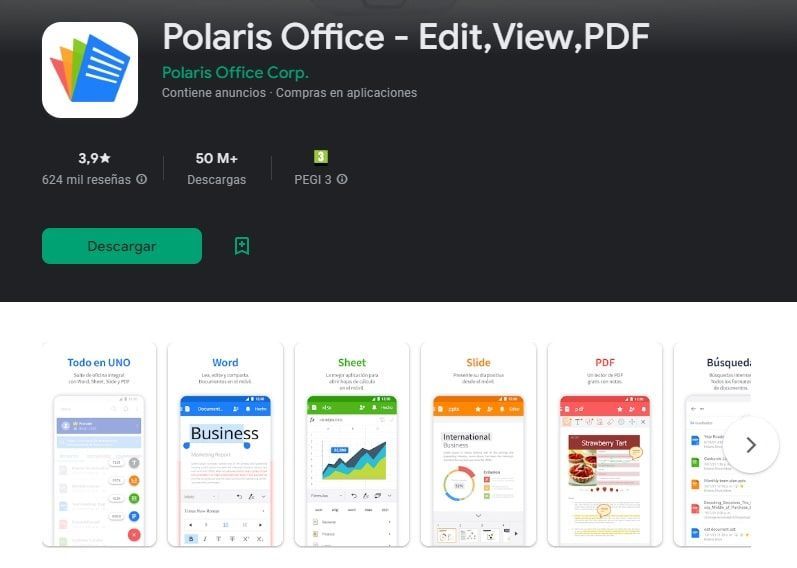 Polaris Office - Edit,View,PDF