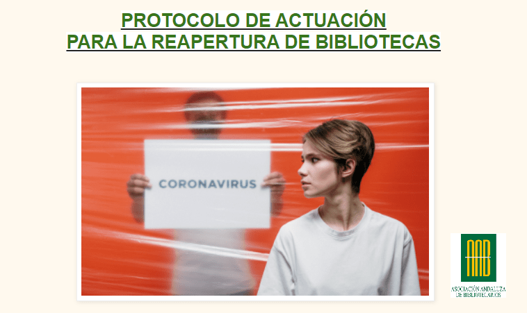 Protocolo de actuación de la AAB para la reapertura de bibliotecas