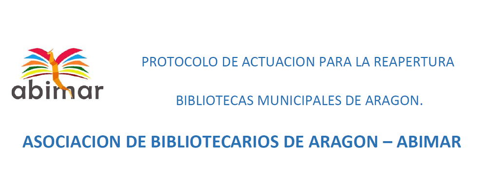 Protocolo reapertura bibliotecas ABIMAR