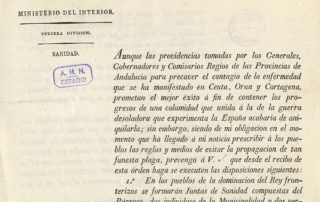 Qué medidas tomó España en el siglo XIX para frenar la epidemia de fiebre amarilla - Portal Archivos Españoles