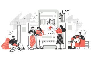 Récord de eBiblio plataforma de préstamo bibliotecario