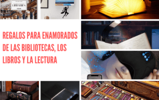 Regalos bibliotecas libros lectura