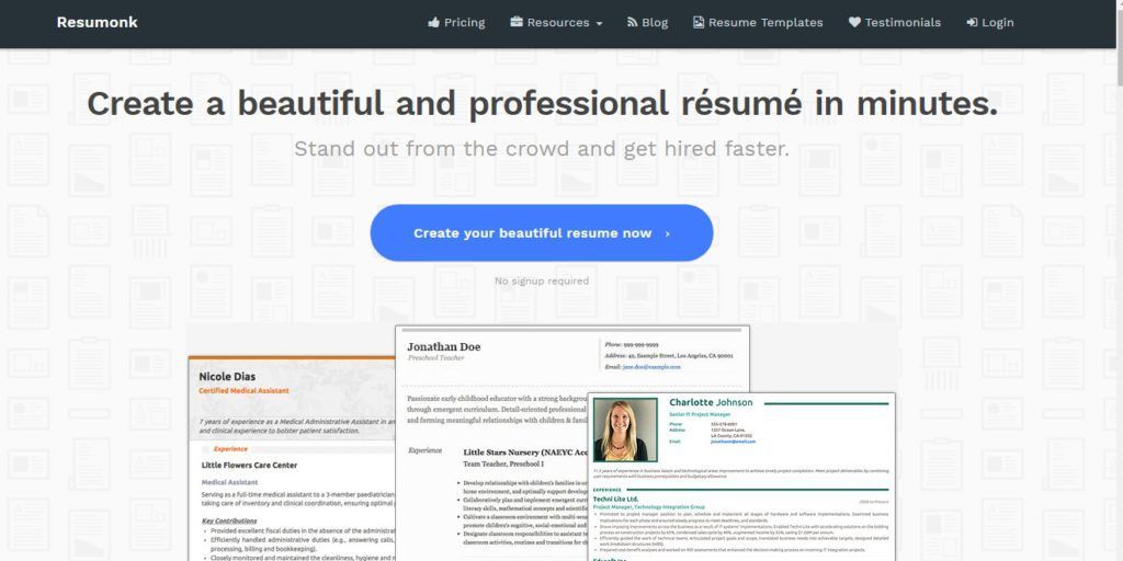 Resumonk Resumonk