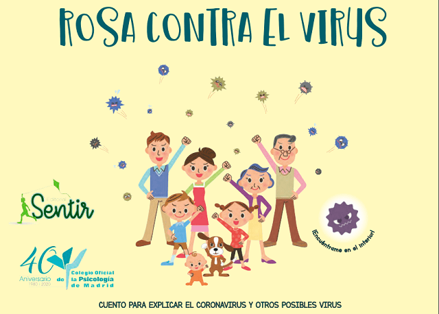 Rosa contra el virus