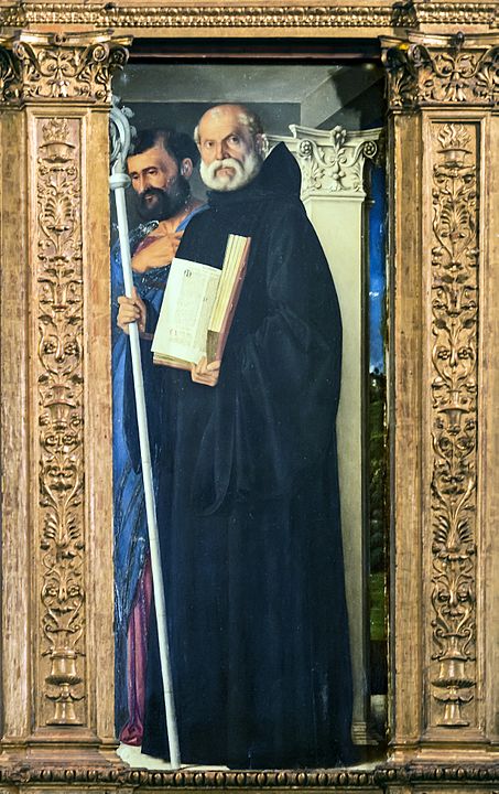 San Benito, patrón de archiveros, bibliotecarios y arqueólogos