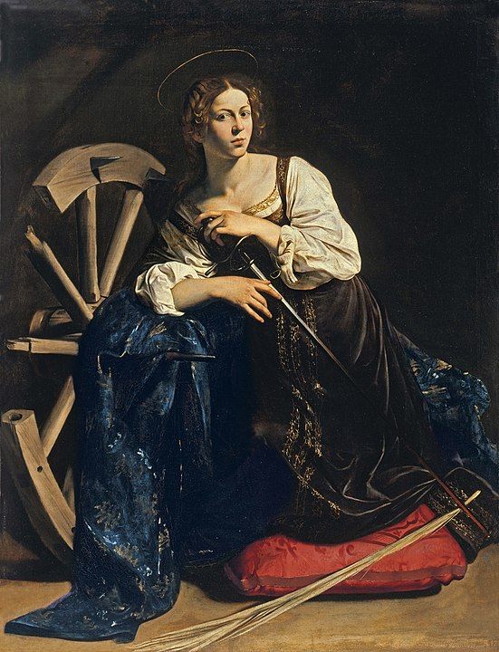Santa Catalina de Alejandría, patrona de filósofos, archivistas, bibliotecarios
