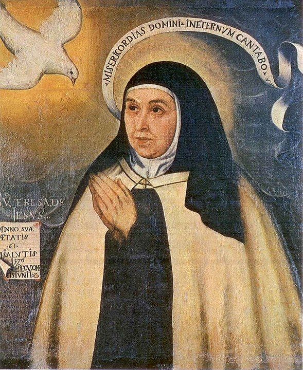 Santa Teresa de Jesús, patrona de los escritores españoles