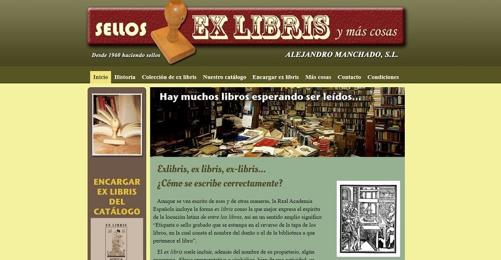Sellos ex libris y más cosas