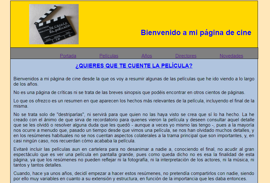 Te cuento la película Te cuento la película