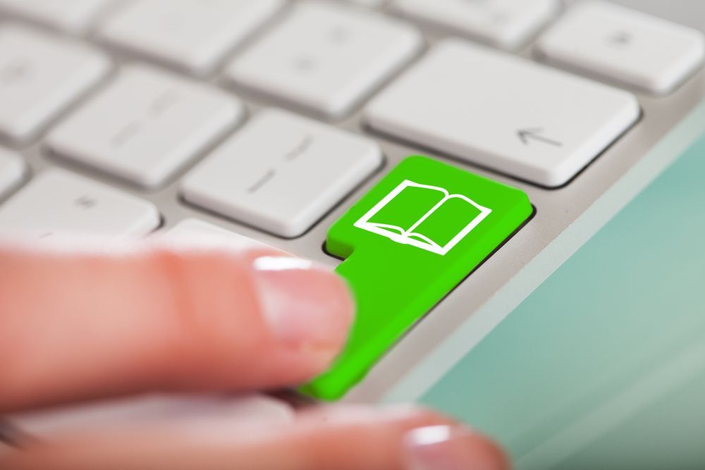 Teclado con acceso directo a la biblioteca