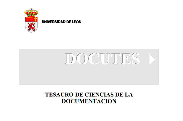 Tesauro de Ciencias de la Documentación