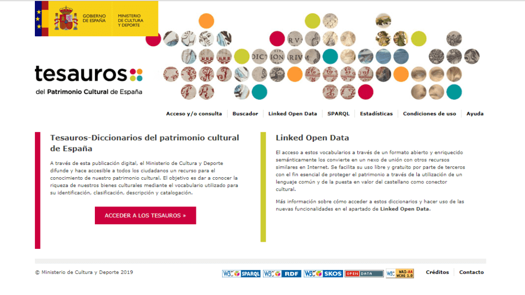 Tesauros-Diccionarios del patrimonio cultural de España