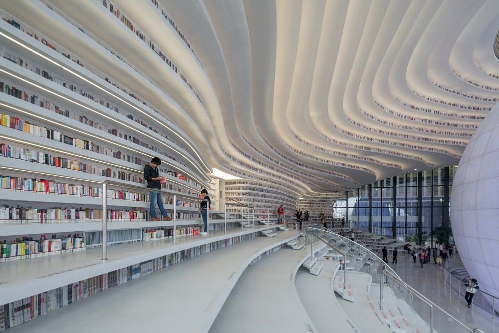 Tianjin Binhai Library 2