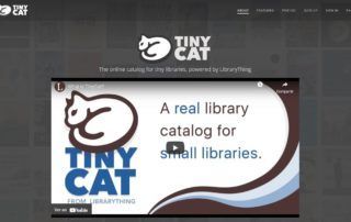 Tinycat, un catalogo en línea gratuito para bibliotecas personales