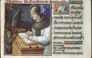 Titivillus y San Bernardo de Menthon