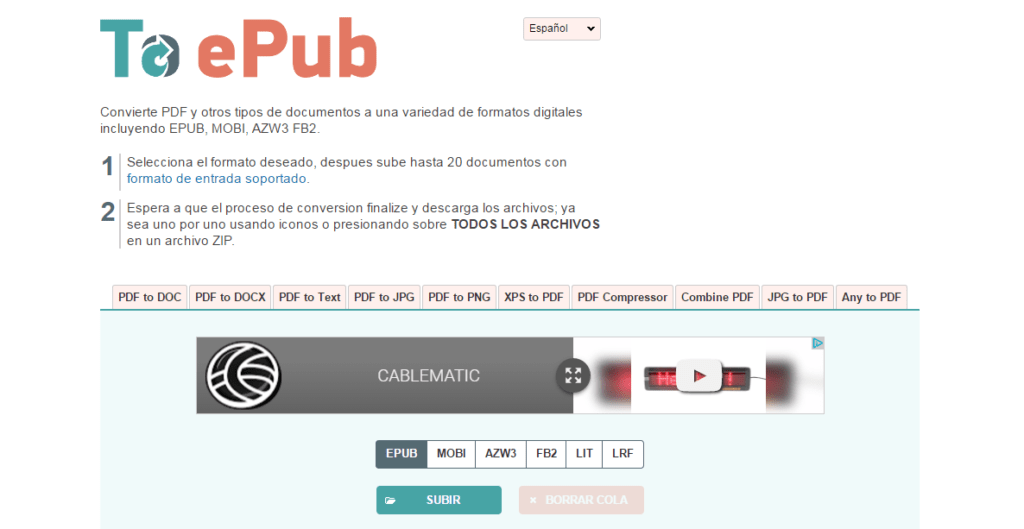 to epub to epub