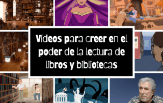 Videos para creer en el poder de la lectura de libros y bibliotecas