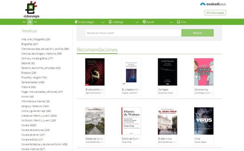 eLiburutegia Biblioteca digital Euskadi