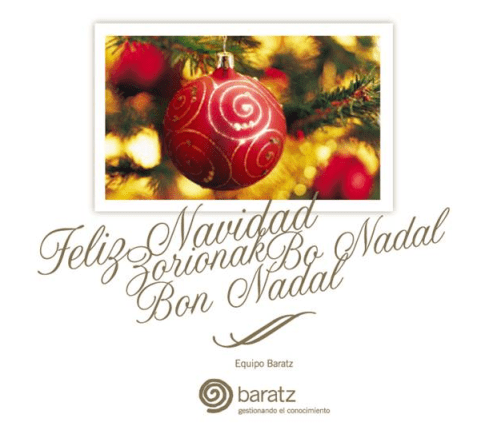 ¡Feliz Navidad y Próspero Año Nuevo!
