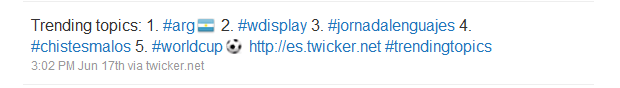 Trending Topic #jornadalenguajes